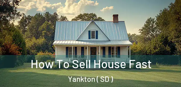  How To Sell House Fast Yankton ( SD )