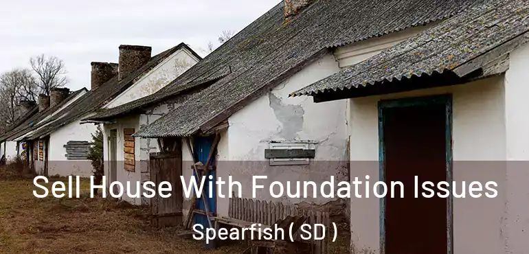  Sell House With Foundation Issues Spearfish ( SD )