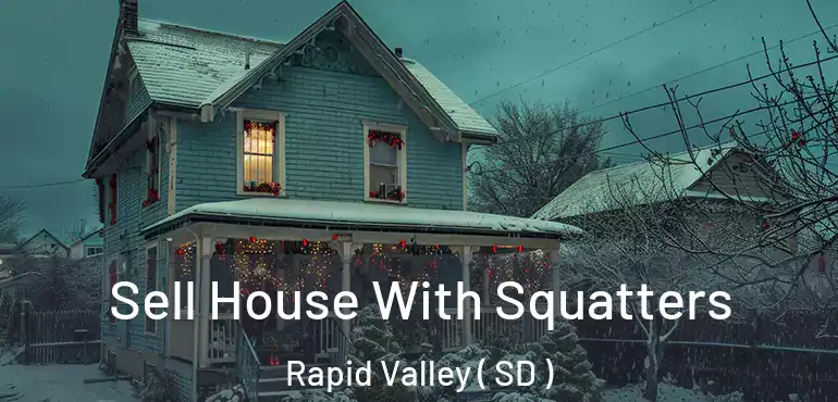  Sell House With Squatters Rapid Valley ( SD )