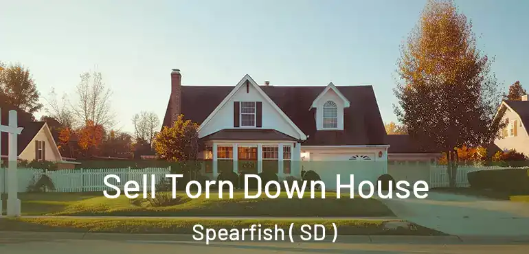  Sell Torn Down House Spearfish ( SD )